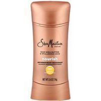 SheaMoisture, Antiperspirantas-dezodorantas, maitinamasis, su neapdorotu taukmedžio sviestu ir hialurono rūgštimi, 74 g