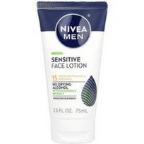 Nivea, Vyrams, jautrus veido losjonas, SPF 15, 2,5 fl oz (75 ml)