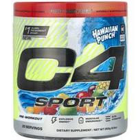 C4 / Cellucor, C4 Sport, prieš treniruotę vartojamas gėrimas, „Hawaiian Punch® Fruit Juicy Red®“, 252 g