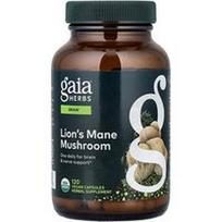 Gaia Herbs, Liūto karčių grybas, 120 veganiškų kapsulių