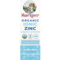 MaryRuth's, Organiniai joninio cinko skysčio lašai, be skonio, 120 ml (4 skysčio uncijos)