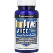 American Biosciences, ImmPower® AHCC®, 500 mg, 60 vegetariškų kapsulių