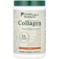 Great Lakes Wellness, Žole šertų galvijų kolageno peptidai, Chai, 284 g