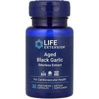 Life Extension, Brandintas juodasis česnakas, 30 vegetariškų kapsulių (500 mg vienoje kapsulėje)