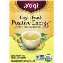 Yogi Tea, „Positive Energy™“, ryškiai persikinė, 16 arbatos pakelių, 29 g