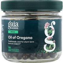 Gaia Herbs, Raudonėlio aliejus, 180 skystų fitokapsulių®
