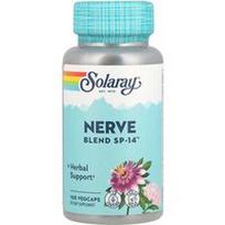 Solaray, Nerve Blend SP-14™, 100 daržovių kapsulių