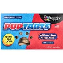 Spunky Pup, „PupTarts“, skanėstai šunims, su žemės riešutų sviestu, 142 g