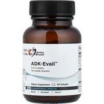 Designs For Health, ADK Evail™, lipiduose tirpus kompleksas su GG, 60 minkštųjų kapsulių
