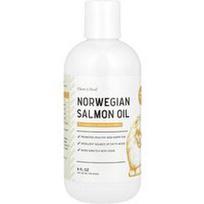 Chew + Heal, Norvegiškas lašišų aliejus šunims, 237 ml