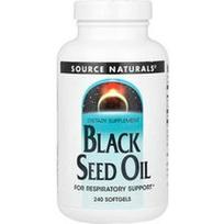 Source Naturals, Juodųjų kmynų aliejus, 240 minkštųjų kapsulių