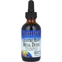 Planetary Herbals, Kalendros sunkiųjų metalų detoksas™ su chlorella, 59,14 ml (2 skysčio uncijos)