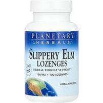 Planetary Herbals, Slidžiosios guobos pastilės, mandarinų skonio, 150 mg, 100 pastilių