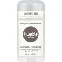 Humble Brands, Dezodorantas be kepimo sodos, Palo Santo ir smilkalų, 70 g
