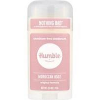 Humble Brands, Dezodorantas be aliuminio, Maroko rožė, 70 g