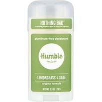 Humble Brands, Dezodorantas be aliuminio, citrinžolės ir šalavijų, 70 g