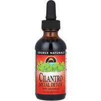 Source Naturals, „Cilantro Metal Detox™“ su chlorella, 59,14 ml (2 skysčio uncijos)