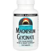 Source Naturals, Magnio glicinatas, 120 tablečių