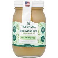 True Sea Moss, Jūros samanų gelis supermaistui, išgautas iš laukinės gamtos, 473 ml