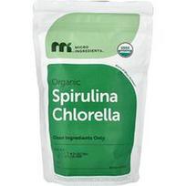 Micro Ingredients, Organinės spirulina ir chlorella, 720 tablečių