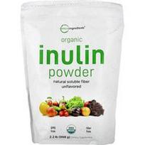 Micro Ingredients, Organiniai inulino milteliai, be skonio, 998 g