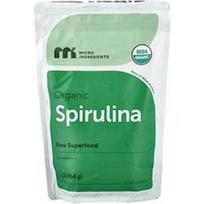 Micro Ingredients, Organinės spirulinos milteliai, 454 g