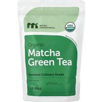 Micro Ingredients, Ekologiški žaliosios arbatos „Matcha“ milteliai, 454 g