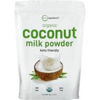 Micro Ingredients, Ekologiški kokosų pieno milteliai, 907 g