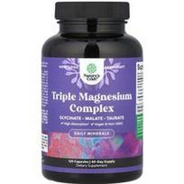 Nature's Craft, Trigubas magnio kompleksas, 120 kapsulių (133 mg vienoje kapsulėje)