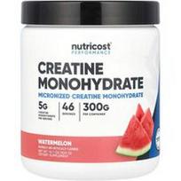Nutricost, „Performance“, kreatino monohidratas, arbūzo skonio, 300 g (10,7 uncijos)