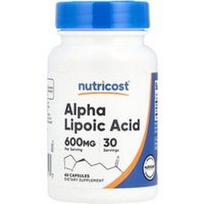 Nutricost, Alfa lipoinė rūgštis, 60 kapsulių (300 mg vienoje kapsulėje)