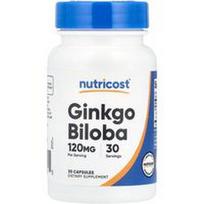 Nutricost, Ginkmedis, 120 mg, 30 kapsulių
