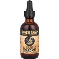 Honest Amish, Grynas barzdos aliejus, bekvapis, 60 ml