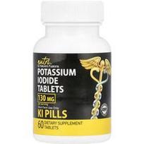 Nutri, Kalio jodido tabletės, 60 tablečių (65 mg vienoje tabletėje)