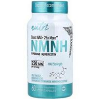 Nutri, NMNH, maksimalaus stiprumo, 60 veganiškų kapsulių