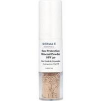 DERMA E, „Essentials“, mineralinė pudra nuo saulės, SPF 30, 5 g