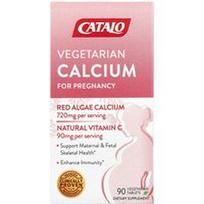 CATALO, Vegetariškas kalcis nėščioms moterims, 90 vegetariškų tablečių