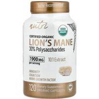 Nutri, Organinės liūto karčių sėklos, 120 ekologiškų kapsulių (633 mg vienoje kapsulėje)