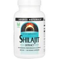 Source Naturals, Šiladžito ekstraktas, 500 mg, 120 veganiškų kapsulių