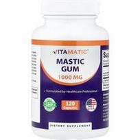 Vitamatic, Mastikos guma, 120 kapsulių (500 mg vienoje kapsulėje)
