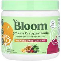 Bloom, Žalumynai ir supermaistas, apelsinų ir pasiflorų skonio, 183,6 g