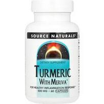Source Naturals, Ciberžolė su Meriva®, 60 kapsulių