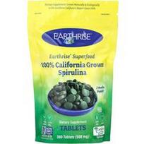 Earthrise, 100 % Kalifornijoje užauginta spirulina, 500 mg, 360 tablečių