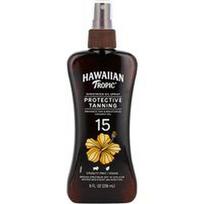 Hawaiian Tropic, Apsauginis įdegis, apsauginis nuo saulės aliejaus purškiklis, SPF 15, 236 ml