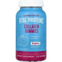Vital Proteins, Kolageno guminukai, aviečių skonio, 120 guminukų (0,625 g viename guminuke)
