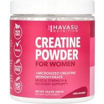 Havasu Nutrition, Kreatino milteliai moterims, be skonio, 300 g (10,6 uncijos)