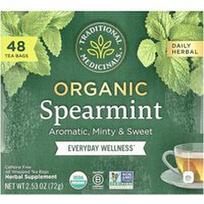 Traditional Medicinals, Organinės šaltmėtės, be kofeino, 48 suvynioti arbatos pakeliai, 72 g