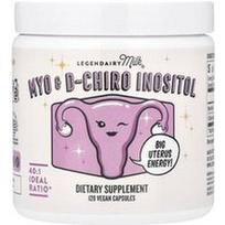 Legendairy Milk, Myo & D-Chiro Inositol , 120 veganiškų kapsulių