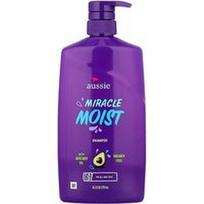 Aussie, „Miracle Moist“ šampūnas su avokadų aliejumi, visų tipų plaukams, 778 ml