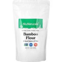 NuNaturals, Bambuko miltai, 340 g (12 uncijų)
